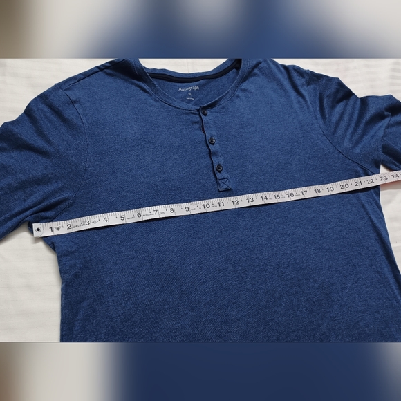 Autograph ( Marks and Spencer) Premium Cotton Henley T-shirt - Picture 4 of 10